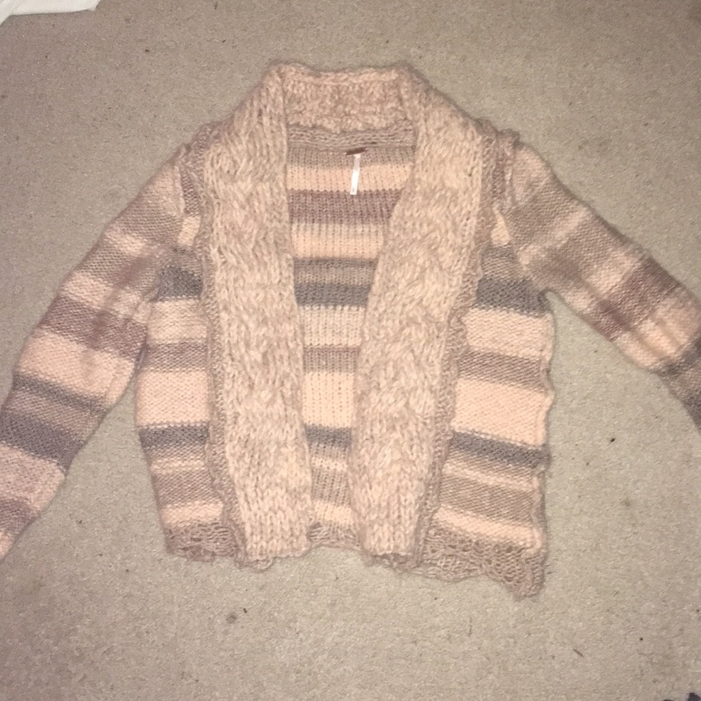Free people knit cardigan